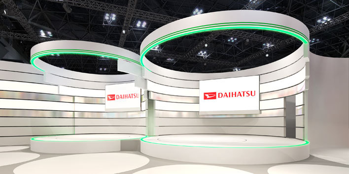 ダイハツ 東京モーターショーブース【東京モーターショー2017】