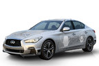 インフィニティQ50をベースとした最新の実験車両
