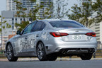 インフィニティQ50をベースとした最新の実験車両