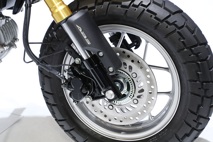 ホンダ モンキー125 生産終了したホンダを代表する原チャが125ccになって復活 東京モーターショー17 画像ギャラリー No 6 特集 Mota