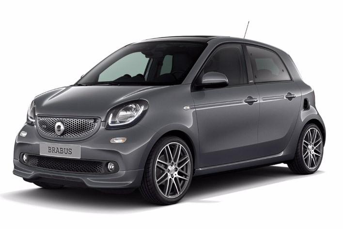 smart BRABUS forfour canvas-top limited