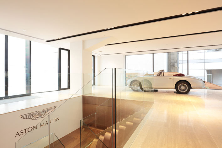 アストンマーティン初のグローバル・ブランドセンター「The House of Aston Martin Aoyama」（アストンマーティン青山ハウス）[2017年11月21日オープン予定]