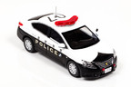 日産シルフィ 2013滋賀県警察所轄署地域警ら車両／RAI’S　ダイキャスト製1／43スケール