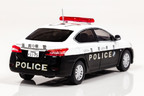 日産シルフィ 2013滋賀県警察所轄署地域警ら車両／RAI’S　ダイキャスト製1／43スケール