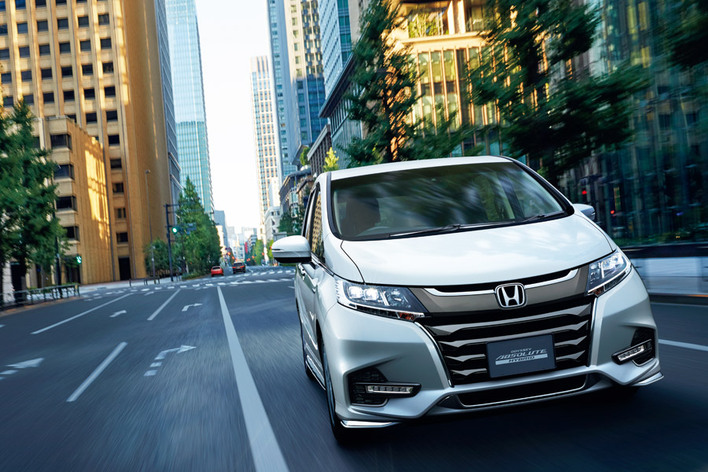 ホンダ 新型オデッセイ（2017年11月マイナーチェンジモデル）