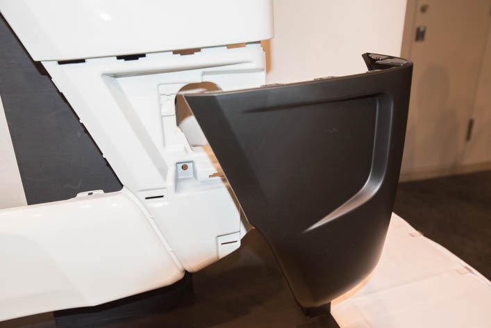 新型ハイゼット 交換可能なバンパーコーナー