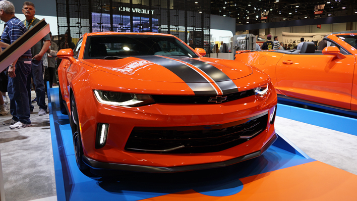 カスタムされたアメリカ車