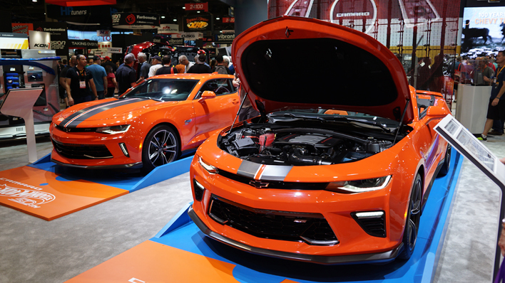 カスタムされたアメリカ車