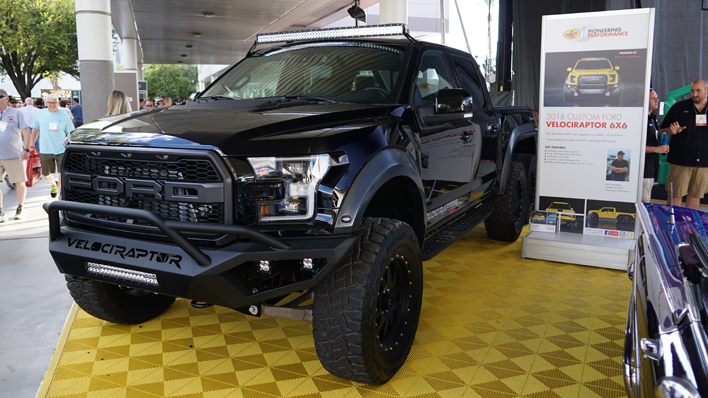 カスタムされたアメリカ車