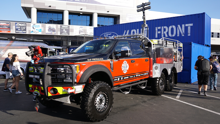 カスタムされたアメリカ車