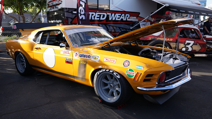 カスタムされたアメリカ車