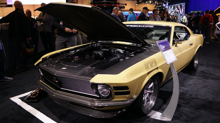 カスタムされたアメリカ車