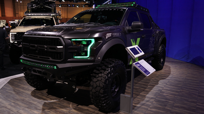 カスタムされたアメリカ車