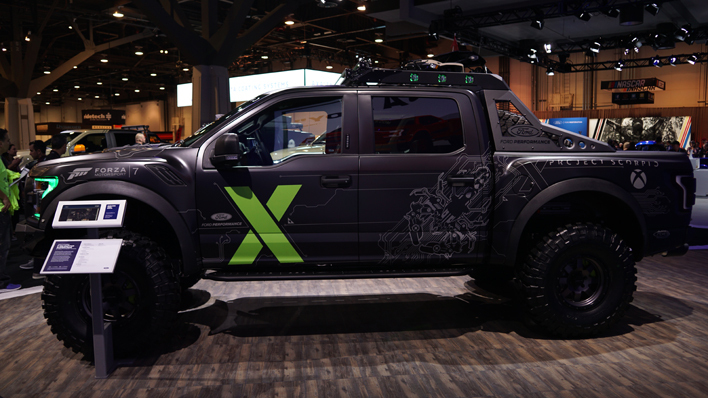 カスタムされたアメリカ車