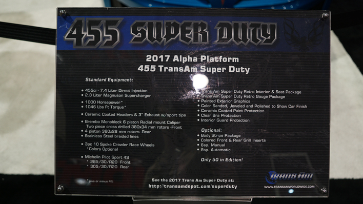 ファイアーバードトランザム