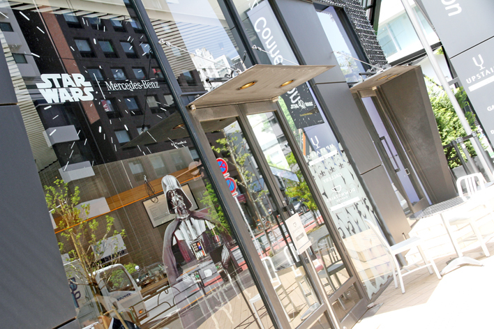 2017年5月2日に行われた「“STAR WARS”特別プロジェクト発表イベント with Mercedes-Benz」の様子　