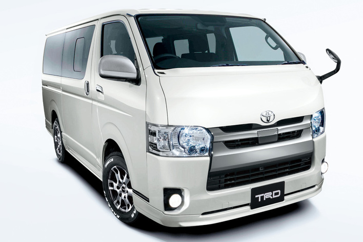 トヨタ 新型ハイエースがオフロード仕様に大変身 Trdスポーツシートも装着 画像ギャラリー No 21 業界先取り 業界ニュース 自動車ニュース21国産車から輸入車まで Mota