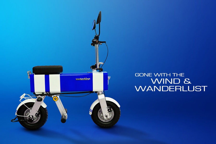 なにこれ可愛い！電動モトコンポ！？限定200台のみ販売の電動バイク