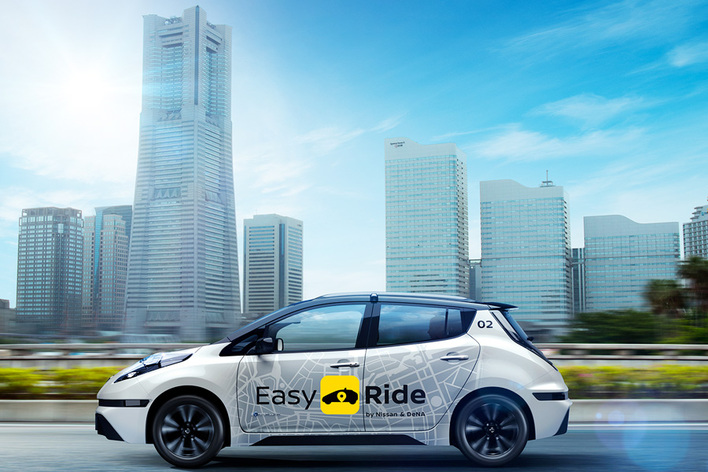日産 無人運転の新交通サービス Easy Ride の実証実験開始 モニターを一般募集 業界先取り 業界ニュース 自動車ニュース21国産車から輸入 車まで Mota