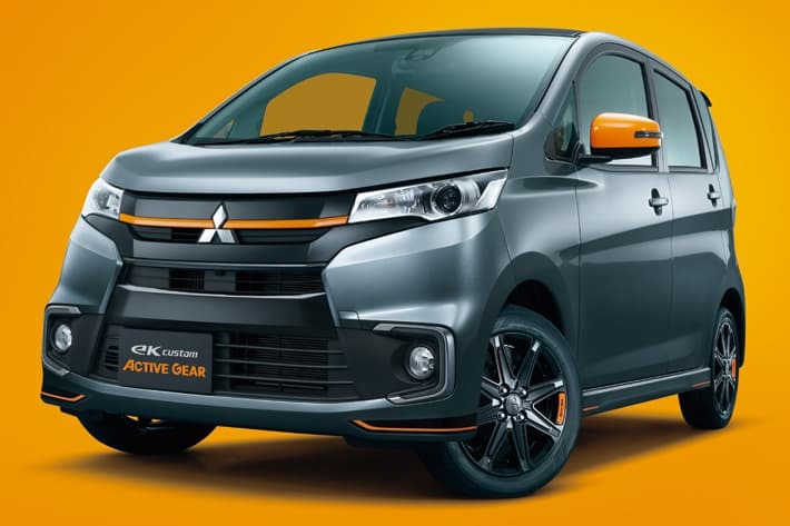 三菱 Ekカスタム にオレンジアクセントの特別仕様車 アクティブギア を設定 業界先取り 業界ニュース 自動車ニュース21国産車から輸入車まで Mota