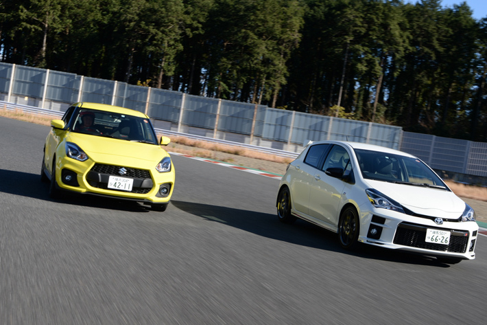 トヨタ ヴィッツGR＋スズキ スイフトスポーツ