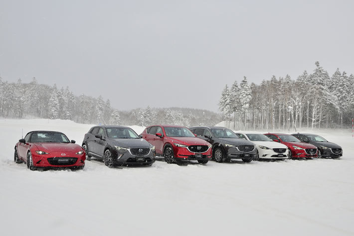 2017年マツダ雪上試乗会[マツダ剣淵試験場(北海道・剣淵町)]　