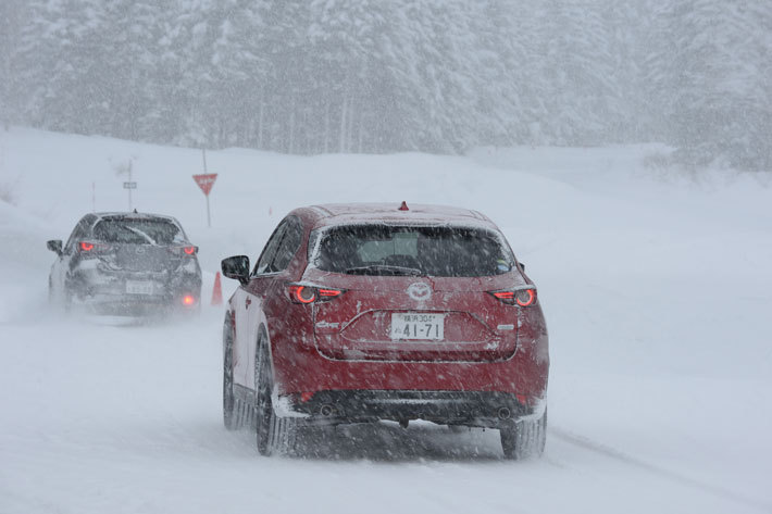 2017年マツダ雪上試乗会[マツダ剣淵試験場(北海道・剣淵町)]　