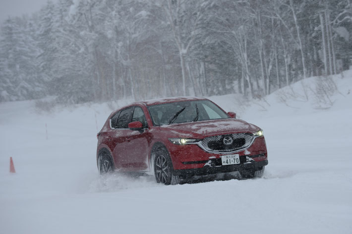 2017年マツダ雪上試乗会[マツダ剣淵試験場(北海道・剣淵町)]　