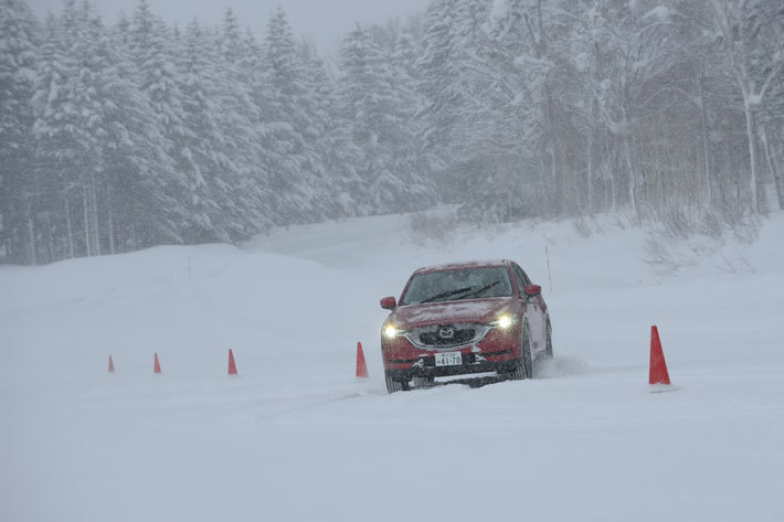 2017年マツダ雪上試乗会[マツダ剣淵試験場(北海道・剣淵町)]　