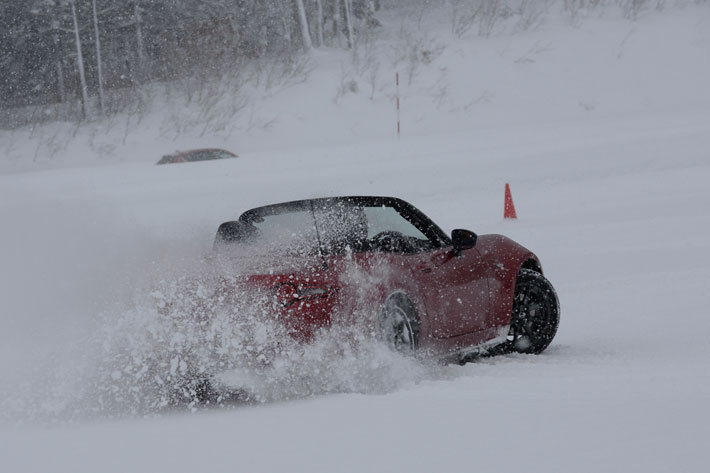 2017年マツダ雪上試乗会[マツダ剣淵試験場(北海道・剣淵町)]　