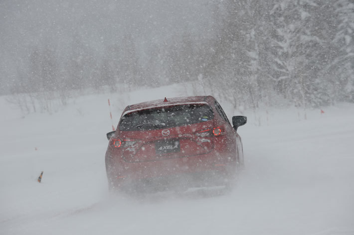 2017年マツダ雪上試乗会[マツダ剣淵試験場(北海道・剣淵町)]　