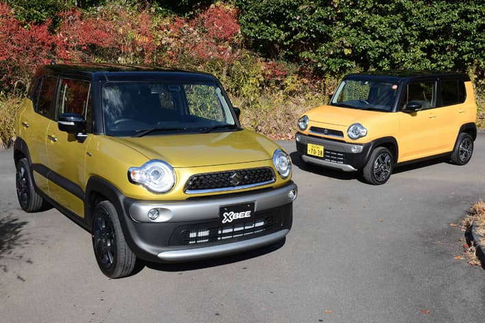 どこまで似てるのか スズキ 新型クロスビーとハスラーの違いを徹底比較 普通車と軽自動車どっちが買い 2 2 徹底比較 人気新型車 比較21年 Mota