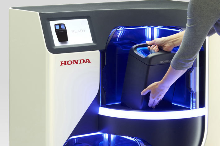 Honda Mobile Power Pack Exchanger Concept