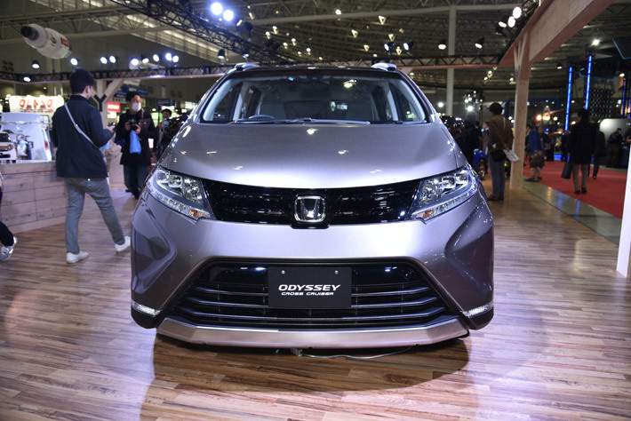 Suvテイストのミニバン オデッセイ クロスクルーザー コレってアリじゃない 東京オートサロン18 画像ギャラリー No 1 特集 Mota