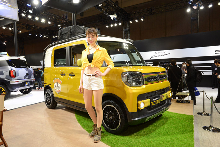 市販化されたスズキ スペーシアギア 実は東京オートサロン18に出展されていた プレイバック 特別企画 Mota 市販化されたスズキ スペーシアギア 実は東京オートサロン18に出展されていた プレイバック 特別企画 Mota