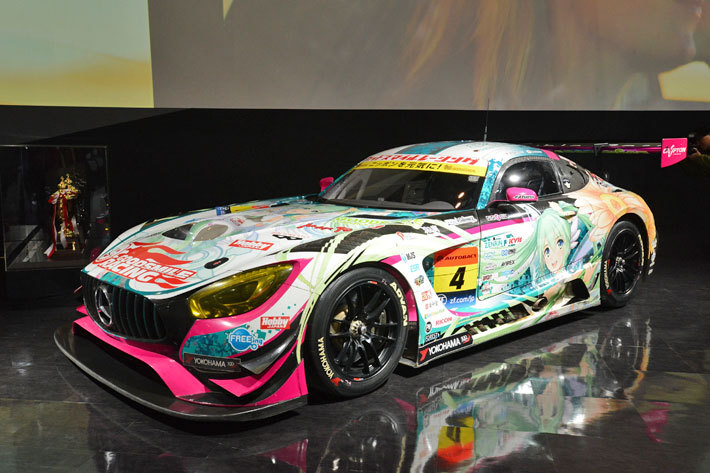 グッドスマイル 初音ミク AMG[メルセデスAMG GT3]【東京オートサロン2018】