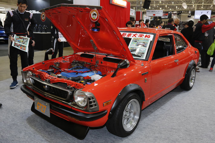 セリカのド派手な和柄ジャパンカーや走り屋仕様の27レビンのレストアがスゴイ 東京オートサロン18 画像ギャラリー No 11 特集 Mota