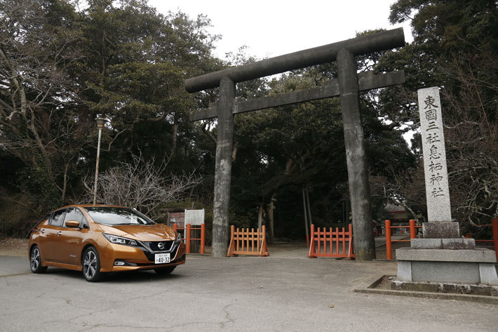 日産 リーフで行く、東国三社パワースポット巡りロングドライブ！