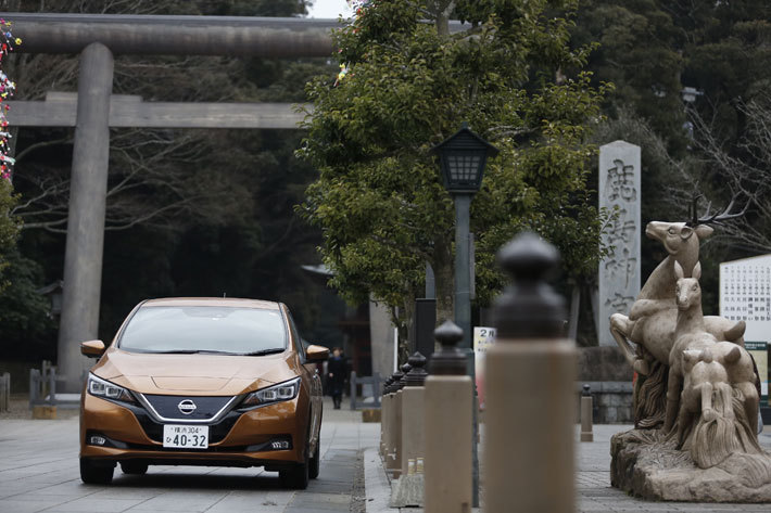 日産 リーフで行く、東国三社パワースポット巡りロングドライブ！