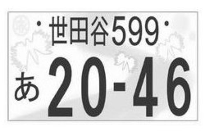 地方版図柄入りナンバー 最終デザイン案