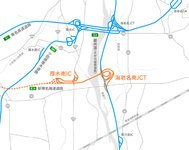 新東名高速道路 海老名南JCT～厚木南ICが開通