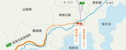 新東名高速道路 海老名南JCT～厚木南ICが開通
