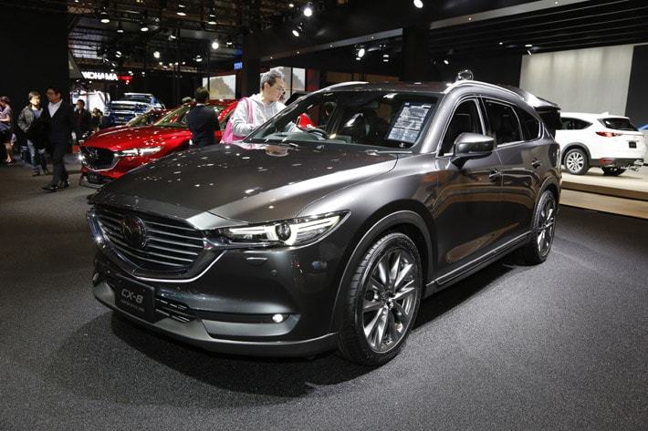 新型cx 8のカスタムモデルは ローダウンでシャープになった高級スポーツワゴン 東京オートサロン2018 画像ギャラリー No 21 特集 Mota