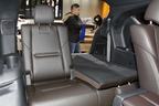 マツダブースに展示されたCX-8 CUSTOM STYLE 2018の内装