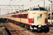磐越西線で運転されていた「あいづ」号485系特急電車