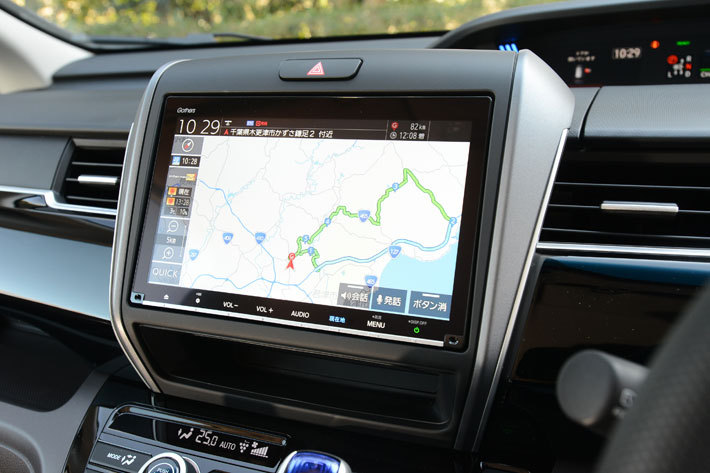 ホンダ フリードModuloXのカーナビ