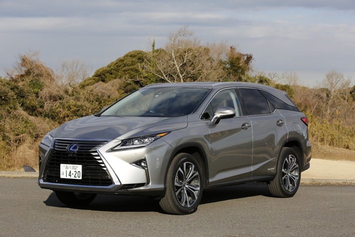 レクサス RX450hL(RXの3列シート版)：外観デザイン