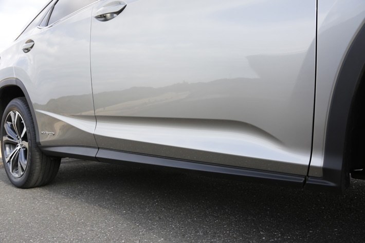 レクサス RX450hL(RXの3列シート版)の外観デザイン