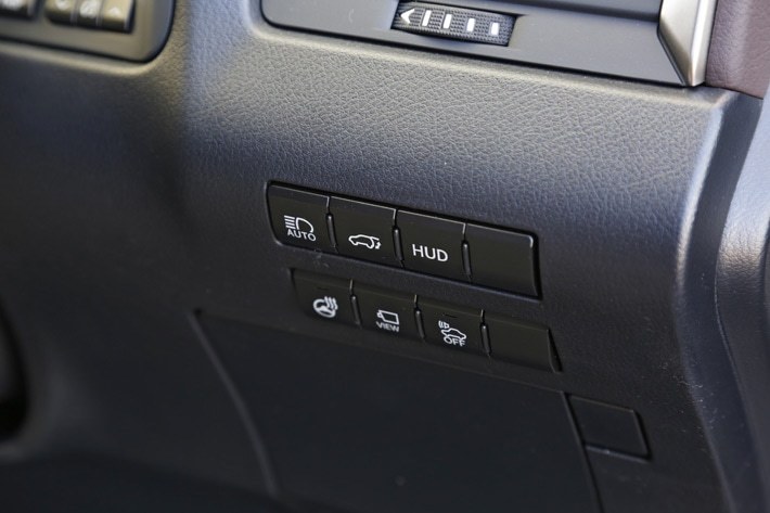 レクサス RX450hL(RXの3列シート版)の内装