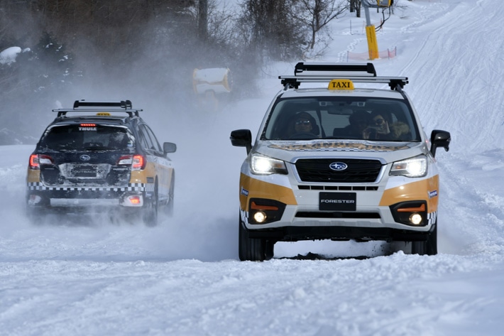 スバル Xvとインプレッサで雪 の東北を縦断 Awd車で過酷な 非日常 と 日常 を体感 1 2 徹底検証 18年新型車種ー試乗レポート Mota
